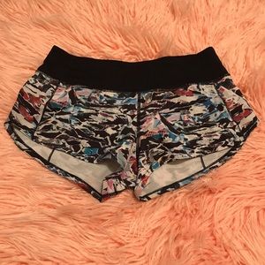Lululemon Speed Shorts 2.5in, Excellent Condition